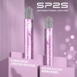 思博瑞 SP2S 聖誕系列 鈦金屬 電子煙主機 海棠粉
